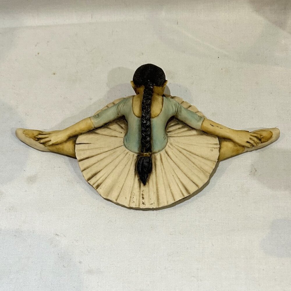 Artefice Ottanta Ballerina Figurine Resin Hand Made in Italy VTG 1980s